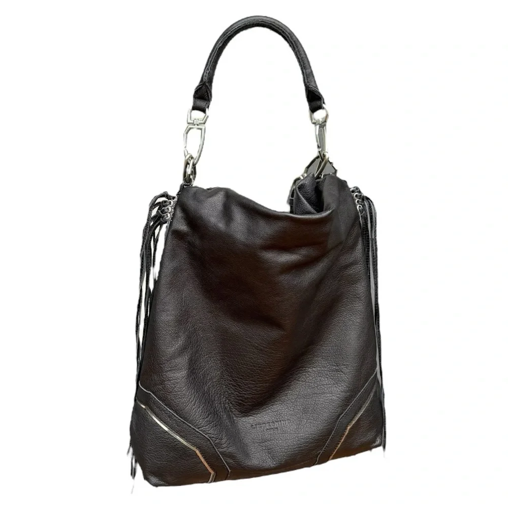 Liebeskind Berlin Fringe Leather Hobo Bag